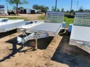 2026 Aluma | 8015S TG Utility | 1-4k Brake Axle | Straight Gate 