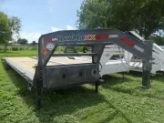 2026 Rawmaxx Trailers | 8.5x44 | GN Lowboy LDX | 2-8k | Grey | Equipment Hauler 