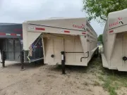 2026 Eagle X Trailers | 7x32 | GN Steel Stock | 3-8k Axles | Tan | Swing 