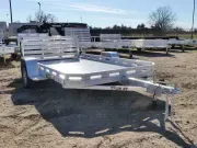 2027 Aluma | 7712H BT Utility | 1-3.5k Axle | Bi-Fold Gate 