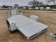 2027 Aluma | MC1F | Folding Motorcycle Trailer | 1- 2K Axle | 