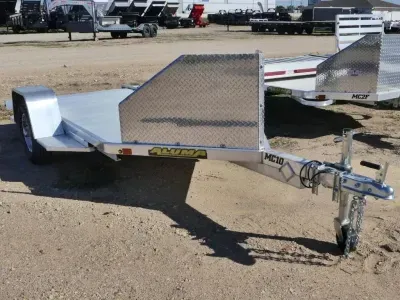 2027 Aluma | MC10 Motorcycle Trailer | 1-2k Axle | Ramp