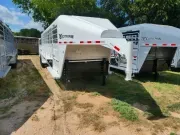 2027 Ascend Trailers Cattleman 6.8"x28' stock trailer 2-8k axles 