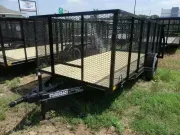2026 Davidson Trailers | 5x8x4 | Landscape | 1-3.5k axle | Black | Tailgate 