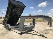 2025 Bwise | 7x16x4| GN Ultimate Dump | 2-8k Axles | Black/Gr 