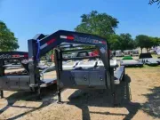 2027 Rawmaxx Trailers  | 8.5X24 | GN GTX Tilt Deck | 2-10K | Black | Tilt 