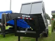 2025 Bwise | 7x16x4| GN Ultimate Dump | 2-8k Axles | Grey/Bla 