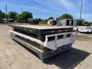 2024 Rawmaxx Trailers | 7X16 | Roll Off Bed | White | Slide N Ramps 