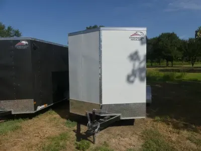 2026 American Hauler | 7x16 | Enclosed Cargo | 2-35k axles | WHITE | Ra