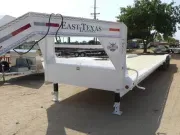 2026 East Texas Trailers | 8.5x40 | GN Equipment Hauler  | 3-7k Axles | White | Monster Ramps 