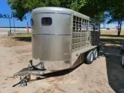 2026 GR Trailers  | 6.8X16 | BP Stock | 2-3.5K Axles | Tan | Swing Slider Rear 