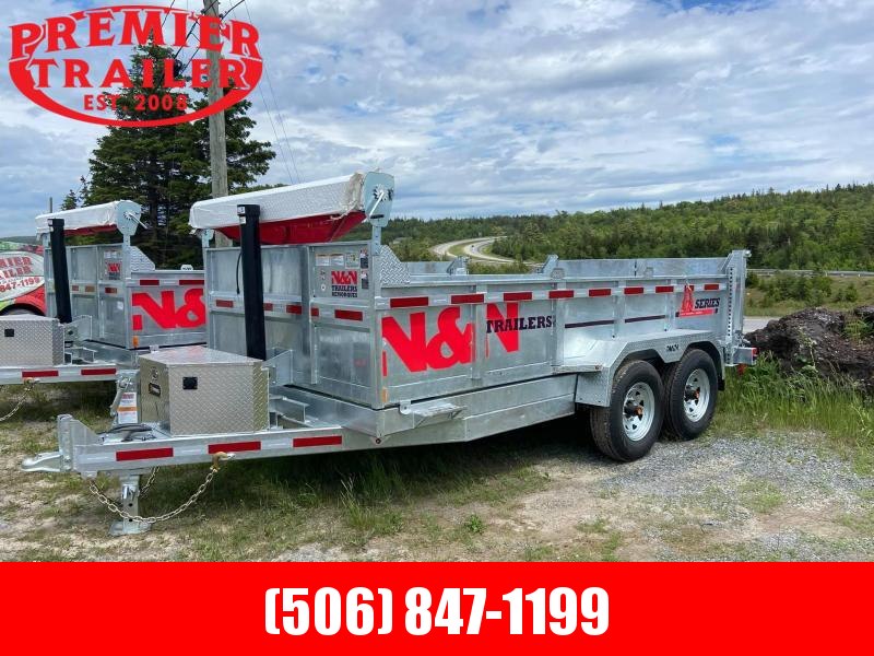 2022 N and N Trailers 7x14 Dump Trailer 2022 N and N Trailers 7x14 Dump Trailer