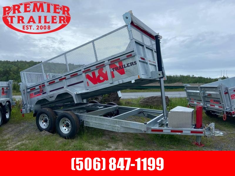 2021 N and N Trailers galvanized 7x14 Dump Trailer 2021 N and N Trailers galvanized 7x14 Dump Trailer