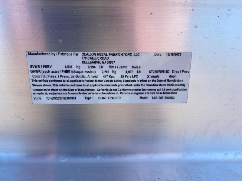 new Watercraft Trailers Tidewater Trailers  for sale, in Quispamsis, NB Thumbnail 3