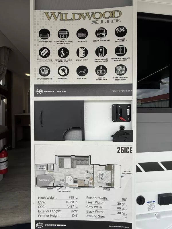 new Travel Trailers Forest River Wildwood X-Lite for sale, in Pikeville, KY Thumbnail 5