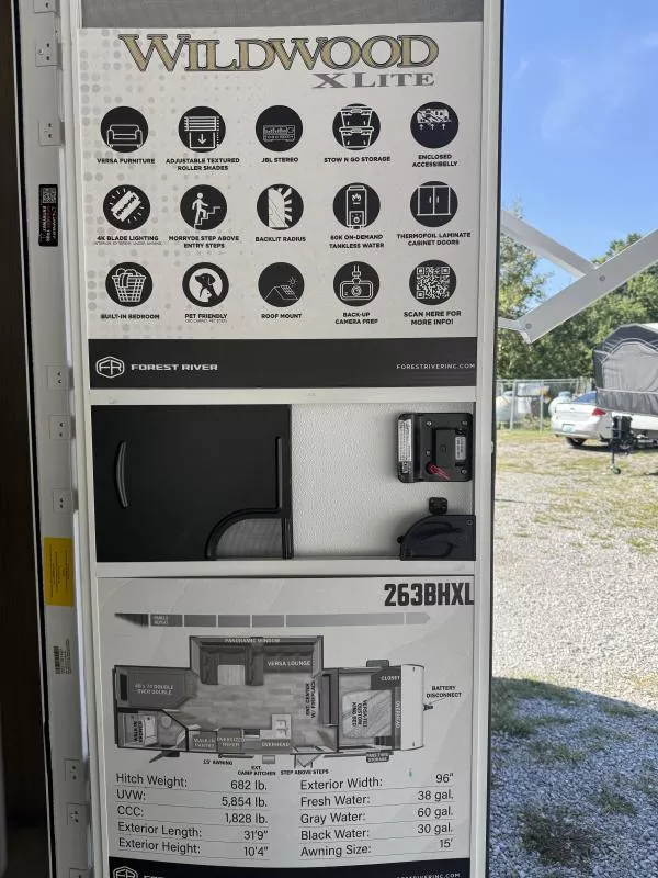 new Travel Trailers Forest River Wildwood X-Lite for sale, in Pikeville, KY Thumbnail 6