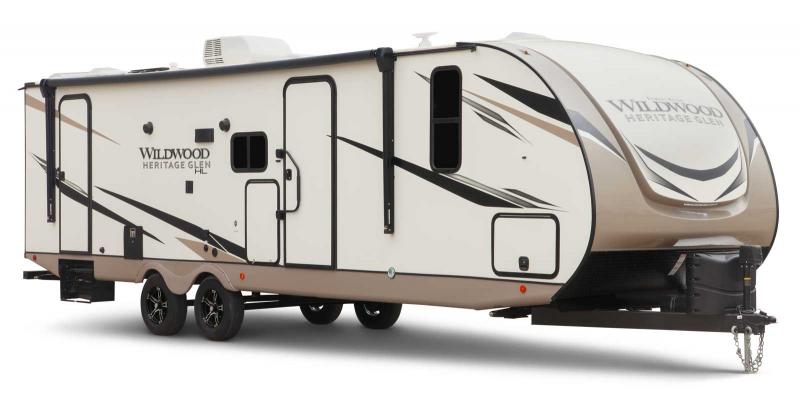 2023 Forest River 26BHHL Wildwood Heritage Glen Hyper-Lyte Travel Trailer