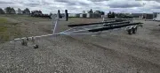 2026 Shore Haven Trailers Tritoon Bunk Style Pontoon Trailer W/Brakes For Sa 