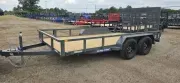 2026 Sure-Trac 7X14 Tandem Axle 7K Tube Top Utility Trailer For S 