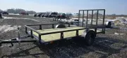2027 HTC Trailers 7X12 3K Single Axle Utility Trailer For Sale. 