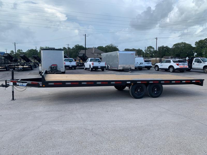 2023 TOP HAT 24X102 DECKOVER 14K Pasadena Trailer Flatbed, Utility, Cargo and Dump Trailers