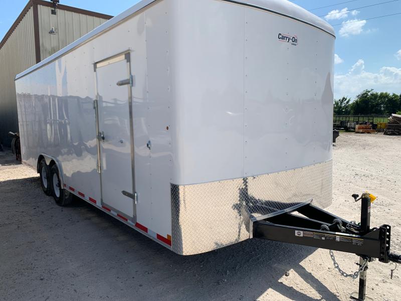2021 CARRY ON 8.5X24X7 RAMPDOOR 14K Pasadena Trailer Flatbed, Utility, Cargo and Dump