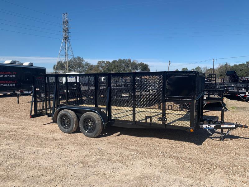2024 TOP HAT 16X83 LANDSCAPE 7K Pasadena Trailer Flatbed, Utility, Cargo and Dump Trailers