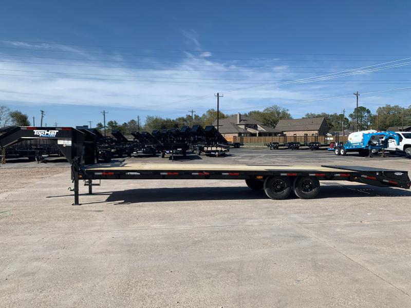 2022 TOP HAT 25+5 GOOSENECK DECK OVER 15.9K Pasadena Trailer Flatbed, Utility, Cargo and