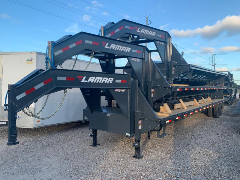 2024 LAMAR 35+5 GOOSENECK 24K Pasadena Trailer Flatbed, Utility, Cargo and Dump Trailers in