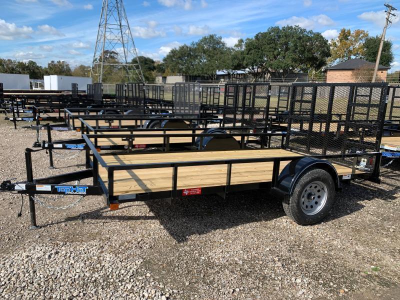 2023 TOP HAT 10X77 ANGLE TOP 3K Pasadena Trailer Flatbed, Utility, Cargo and Dump Trailers