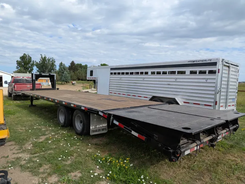 used Equipment / Flatbed Trailers Titan Trailers  for sale, in Sheridan, WY Thumbnail 4