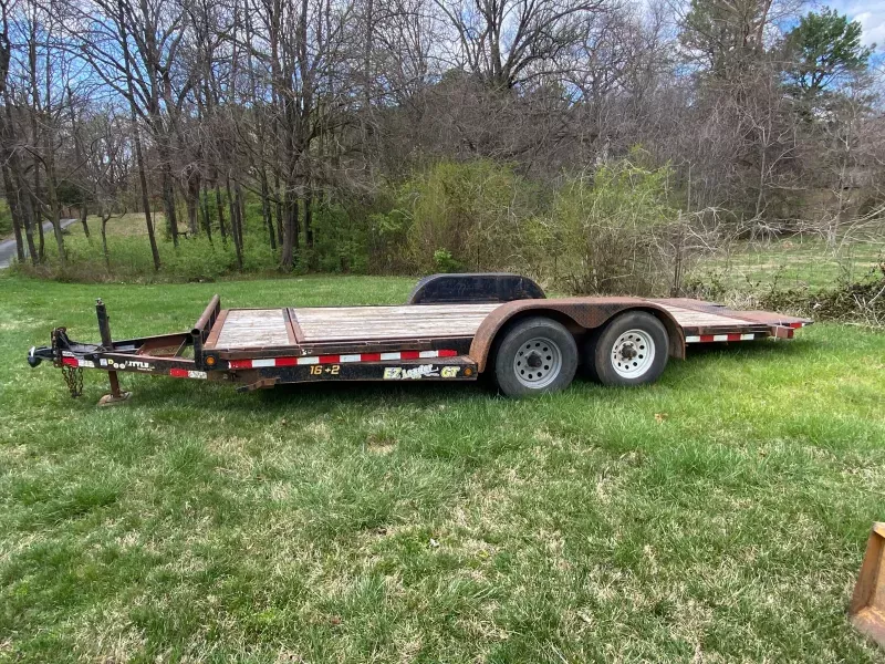2014 Doolittle Twin Axle 16 +2 ft Tilt Trailer