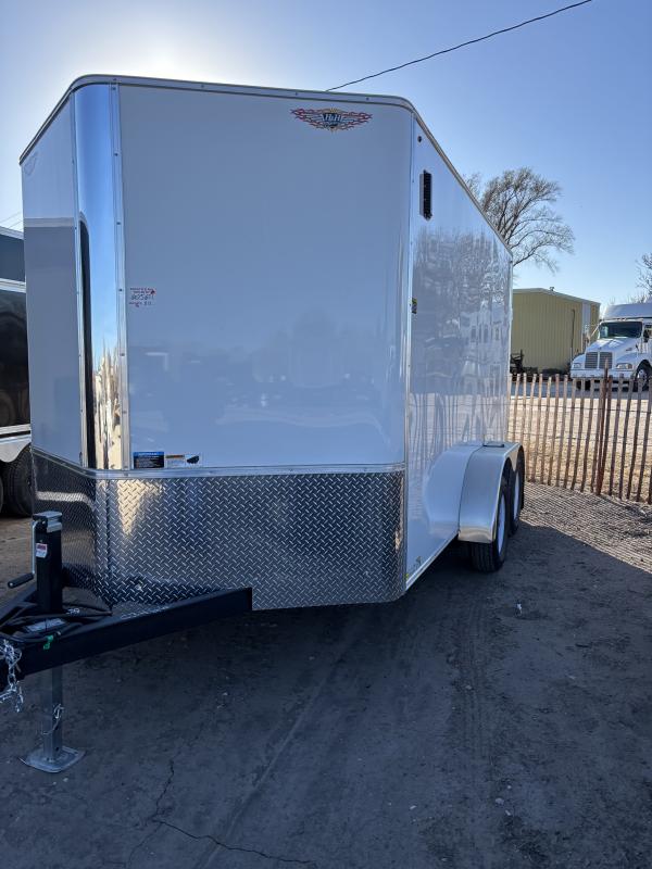 2025 H&H Trailers 7x12 Cargo / Enclosed Trailer UchAEi3q0355