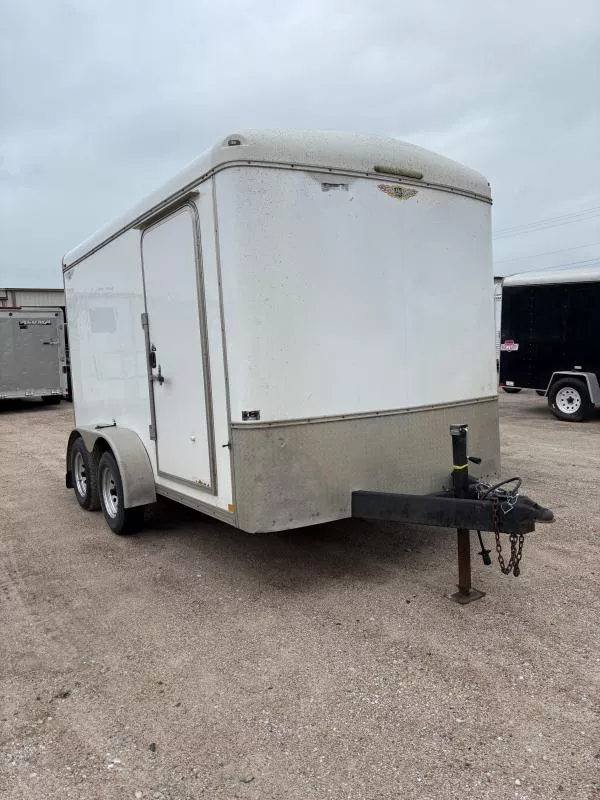 2006  H&H 14' Flat Nose cargo Cargo / Enclosed Trailer