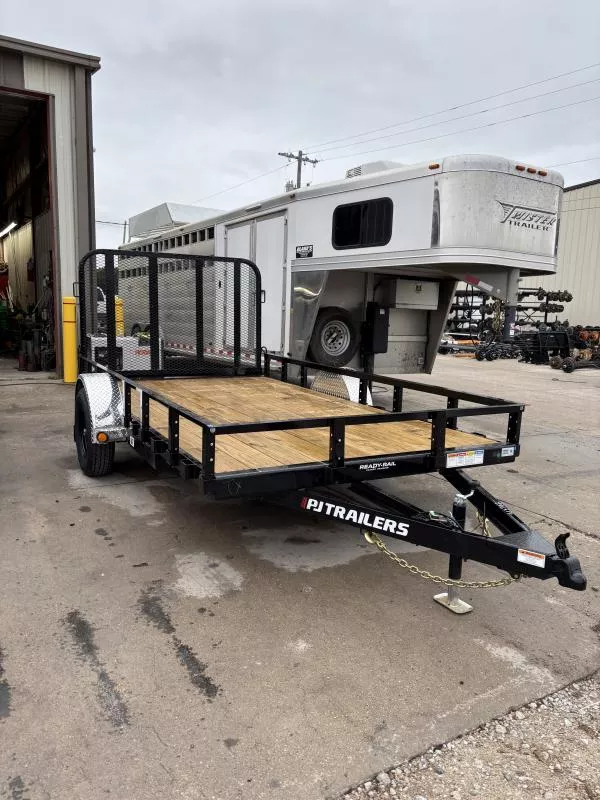 2026 PJ Trailers 77" x 12' U7 Utility Trailer