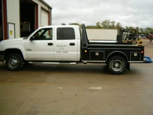 J and I 4-Box Steel Flatbed