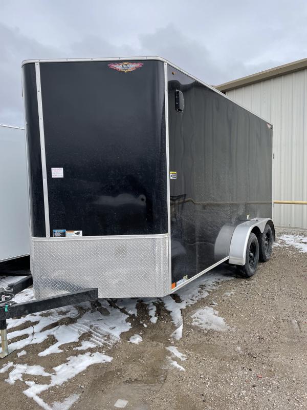 2023 H and H Trailer 7x14 HH Series Flat Top V-Nose Enclosed Cargo Trailer 7K Tandem 2023 H and H Trailer 7x14 HH Series Flat Top V-Nose Enclosed Cargo Trailer 7K Tandem