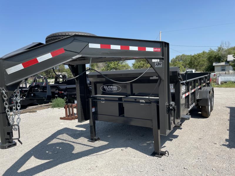2022 Global Equipment Co. 16 ' GN Dump Trailer 2022 Global Equipment Co. 16 ' GN Dump Trailer