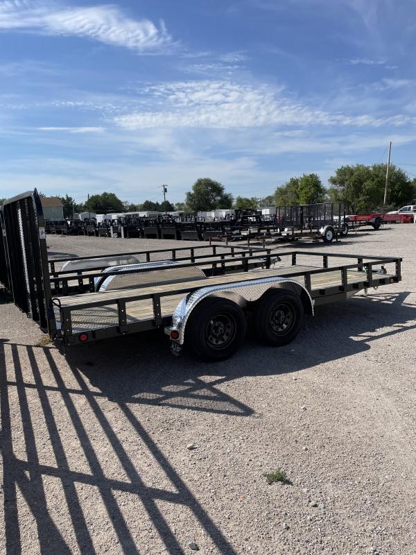 2023 PJ Trailers 83 in. Tandem Axle Channel Utility (UL) Utility