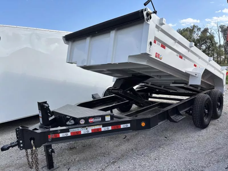 2026 GR Trailers 83"x14' Dump Trailer