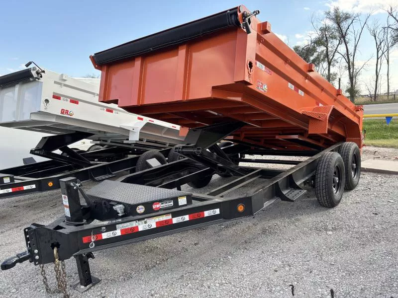 2026 GR Trailers 83"x14' Dump Trailer