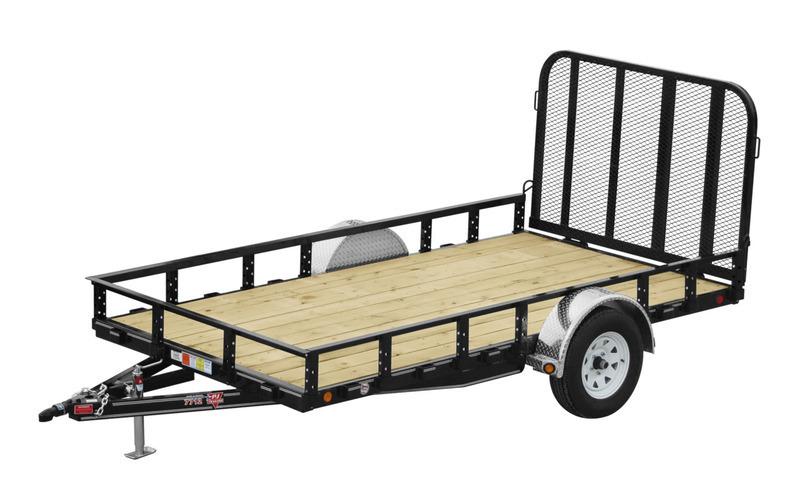 2022 PJ Trailers 77" x 10' 77" Single Axle Channel Utility (U7) Utility Trailer 2022 PJ Trailers 77" x 10' 77" Single Axle Channel Utility (U7) Utility Trailer