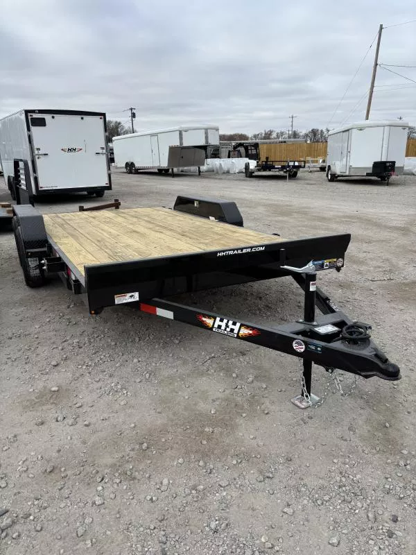 2026 H and H Trailer 82 x 16 (14+2) Car Hauler Trailer  7K