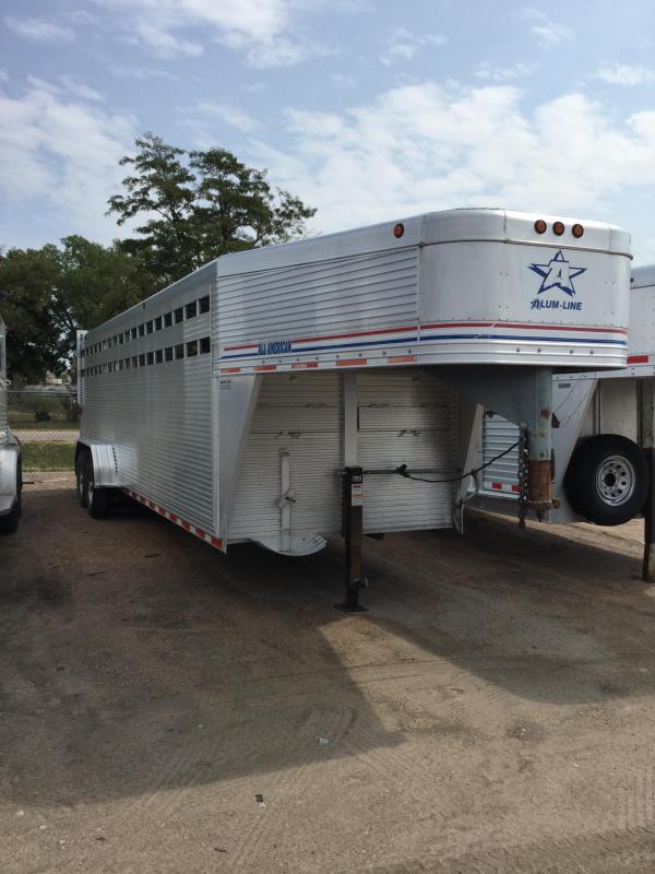2004 Alum-Line Trailers stock Livestock Trailer 2004 Alum-Line Trailers stock Livestock Trailer