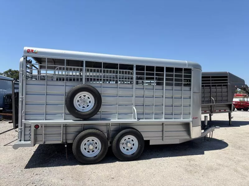 2025 GR Trailers 6.8' x 16' Bumper Pull Tandem Axle Stock Trailer (BFST6816W10LR) Stock / Stock Combo Trailer