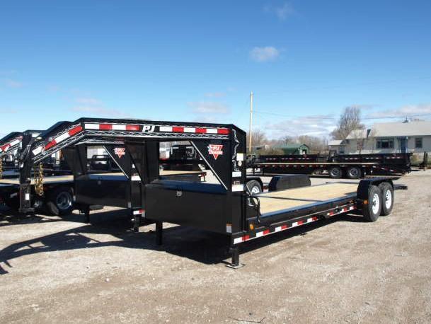 2018 PJ Trailers 82" x 24 Gooseneck Tilt Deck Trailer 2018 PJ Trailers 82" x 24 Gooseneck Tilt Deck Trailer