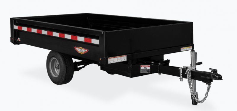 2021 H and H Trailer 4.5x8 Homeowner Dump Trailer 3K Single Ram (H5408D-B) Dump Trailer 2021 H and H Trailer 4.5x8 Homeowner Dump Trailer 3K Single Ram (H5408D-B) Dump Trailer