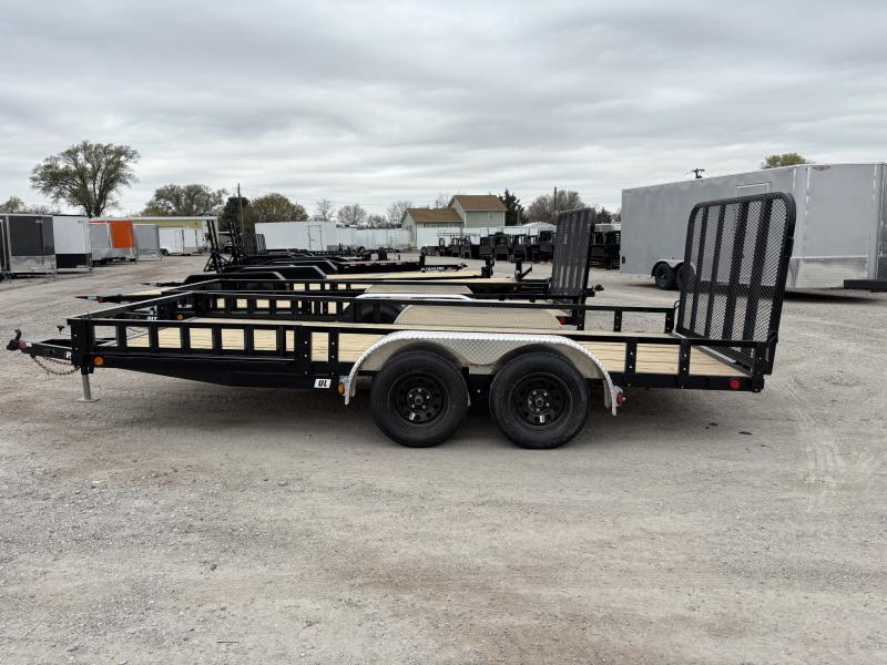 2025 PJ Trailers 83" x 16' UL Utility Trailer