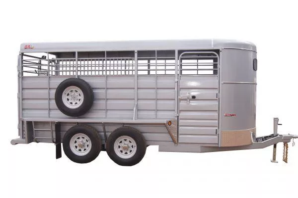 2025 GR Trailers 6.8' x 16' Bumper Pull Tamden Axle Stock Trailer ( BFST6818W10LR) Stock / Stock Combo Trailer