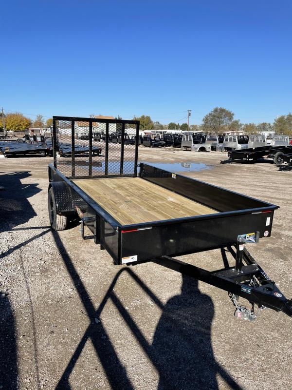 2022 H and H Trailer 76x12 Solid Side Utility Trailer 3K Idler (H7612SS-030) Utility Trailer 2022 H and H Trailer 76x12 Solid Side Utility Trailer 3K Idler (H7612SS-030) Utility Trailer